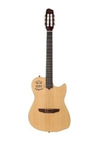 Resim Godin Multiac Nylon SA Elektro Klasik Gitar (Natural) 