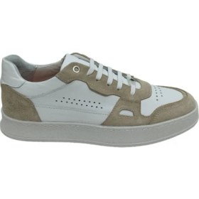 Resim Lucıano Bellini Bej Deri Erkek Sneaker Ayakkabı 