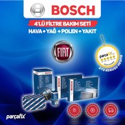 Resim Fiat Albea 1.3 Multijet Bosch 4'Lü Filtre Bakım Seti 2004-2011 