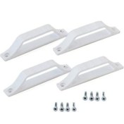 Resim Sineklik D Kol Plastik Beyaz - 4 Adet 