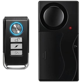 Resim Motion003 Sf04r+03c 1set Kablosuz Hırsızlık Alarm Sistemi Bisiklet Scooter Kapı Pencere Ara 