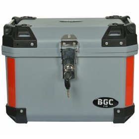 Resim Liderrmotor Motosiklet Arka Çanta P - 23 Gri Gri 