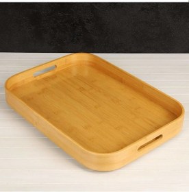 Resim Bambu 28x40 cm Dİkdörtgen Tepsi 