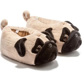 Resim Twigy Dea Kadın,Garson Boy Hayvanlı Panduf Siyah 36/41 AA0662 