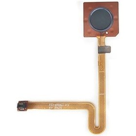 Resim Axya LG Uyumlu Q60 Orta Tuş Parmak Izi Okuyucu Tuş Flex 