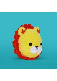 Resim Aslan Temalı Amigurumi Tığ Kiti 1 
