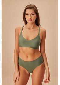 Resim Suwen Invisible Soft Sütyen Sw5985187 Haki 