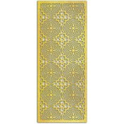 Resim Liar Dekor Liar Ahşap Seperatör (Paravan) - KSP-90 - (18 mm) - (100 cm x 210 cm) - (Gold) 