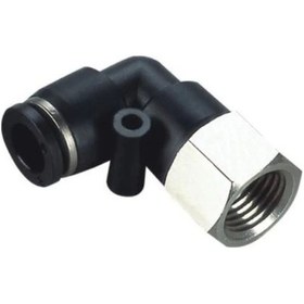Resim Pnömatik Dişi Dirsek Bağlantı 12mm - 1/8 