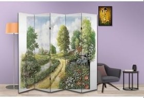 Resim Doğa Temalı Özel Tasarım Paravan Room Divider PRV1104, 180 x 180 