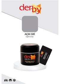 Resim Derby Açık Gri Deri Çatlak Dolgu Macunu 50gr 