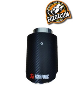 Resim Akrapovic Egzozcum | Stil 100 Mm Tekli Egzoz Ucu - İçi Krom Paslanmaz Model 