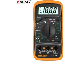 Resim Aneng AN8205C Dijital Multimetre (Sarı) 