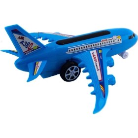 Resim Duman Oyuncak Uzaktan Kumandalı Yolcu Uçağı Oyuncak Uçak Pilli Ileri-Geri 2 Fonksiyon Uzaktan Kumandalı Araba Uçak 