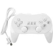 Resim Yunboo Beyaz Nintendo Wii İçin Kablolu Klasik Oyun Kolu - 8 Tuşlu X/y/a/b/l/r/zl/zr - Tüm Wii Oyunlarıyla Uyumlu - Konforlu Tutuş 