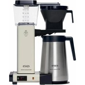 Resim Filtre Kahve Makinesi, Paslanmaz Çelik Termoslu, 1.25 L Kapasite, Off White 