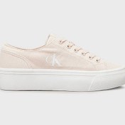 Resim Calvin Klein Bayan Ayakkabı Yw0yw01763 Tge Açık Pembe-beyaz Açık Pembe-beyaz Açık Pembe - Beyaz 