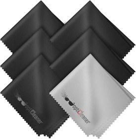 Resim STOREMAX dliaShp since 2003 Microfiber Teknolojili 12'li Gözlük Temizleme Bezi Seti - Ekranlar, Tabletler, 