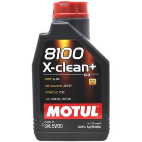Resim Motul 8100 X-clean+ 5w30 1 Litre 