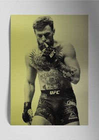Resim Conor Mcgregor Ufc - Metal Poster Tablo 