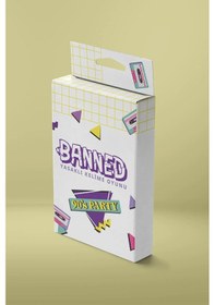Resim Yasaklı Kelime Oyunu Banned 90'lar Temalı Retro 45 Kart 