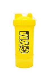 Resim Cool Shaker Logo Smart Shaker 550 CC Toz Saklama Hazneli Sarı 