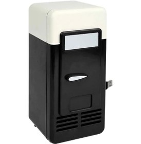 Resim Soğuk Ve Sıcak Çift Kullanımlı Küçük Buzdolabı Klasik Usb Küçük 