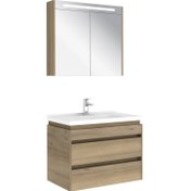 Resim Idea 2.0 (Durabad) 80CM Set Banyo Dolabı Pasıfık A 