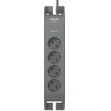 Resim PHILIPS 4-lü SPN3140A/62 900 Joules Akım Koruma Prizi GRİ 