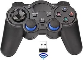 Resim Kablosuz PC Oyun Kolu 2.4ghz Android Telefon / Tablet / Tv / Tv Box / PS3 UYUMLU Gamepad 