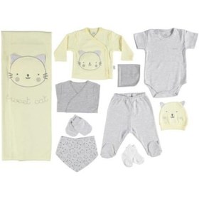 Resim Sweet Cat 63144 10 Parça Nil Yeşili Hastane Çıkışı Sarı 