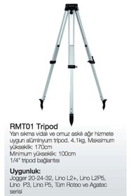 Resim Leica Jogger 28 Optik Nivo SET -RMT01 Tripod + RMM05 Mira 
