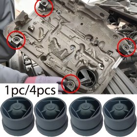 Resim 1 adet/4 adet Motor Kapağı Kauçuk Kapak Toz Kapağı Kauçuk Ped 