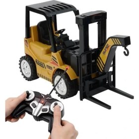 Resim Sanlindou 1/8 Boyutu 11CH Rc Kamyonlar Rc Forklift (Yurt Dışından) 