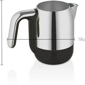 Resim KORKMAZ Kahvekolik Deluxe Twin SiyahRosagold Kahve Makinesi A861-04 