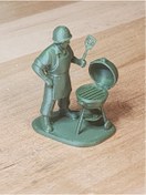 Resim shop Barbekü Ustası Figür Oyuncak - 3D Baskı Dekoratif Masaüstü 