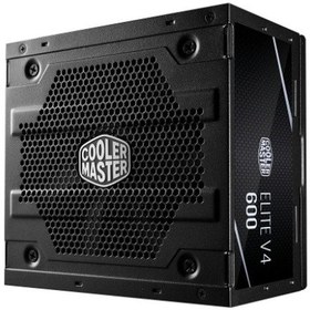 Resim Cooler Master Elite V4 MPE-6001-ACABN-EU 600W 12 CM Fanlı 80+ Aktif PFC Güç Kaynağı 