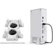 Resim Tyx-0658 Xbox Series/s Kademeli Soğutucu Fanlı Dikey Stand 