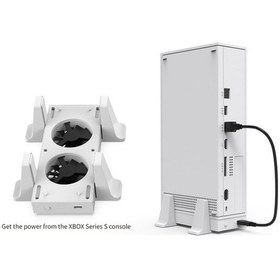 Resim Tyx-0658 Xbox Series/s Kademeli Soğutucu Fanlı Dikey Stand 