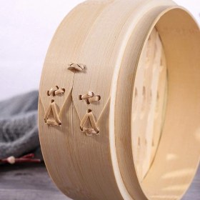 Resim Ahşap Buharlı Pişirici Sepet 18 cm P18 Cmp 