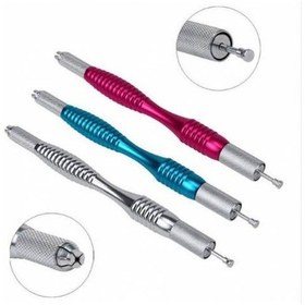 Resim Stop Özellikli Ve Çift Taraflı Microblading Kalemi 