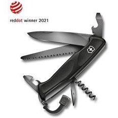 Resim Victorinox Ranger Grip 55 Onyx 0.9563.C31P Siyah İsviçre Çakısı 