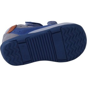Resim Angelokids Perlina 01105 Deri Ortopedik Destekli Ilk Adım Ayakkabısı 19-21 (416909109) Saks 