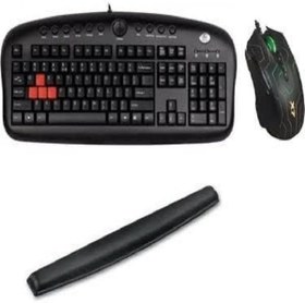Resim Lunatic LN-2020 Bozulmaz Sünger Klavye Bileklik Pad-Kaymaz Dayanıklı Kolay Yazma, Agrı Kesici Nefes Alabilir Sünger Malzeme Ofis Ev Için Tasarlı Güçlü Kavrama Klavye Desk Pad(UZ:40CM En:5cm Yük:3cm) 