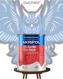 Resim Akripol 1/1 Vw L041 Siyah 2k Düz Boya 