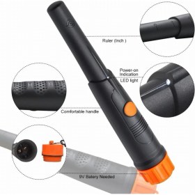 Resim Nano Md 720 Pointer Hazine Altın Metal Dedektörü 