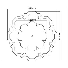 Resim MOTİFPİYER Lamba Tavan Göbeği-motifler-Modeller-14-Dış-Çitali 