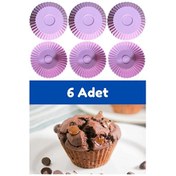 Resim Kitchen Design Lab Mini Pembe Cupcake Kalıbı - 6 Adet 