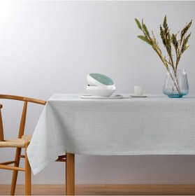 Resim Schafer Home Gloria Masa Örtüsü 160x240 Cm 1 Parça-su Yeşil Su Yeşili 