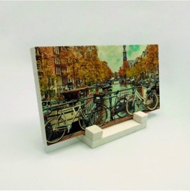 Resim HollandaBaskılı Doğaltaş Masaüstlük 